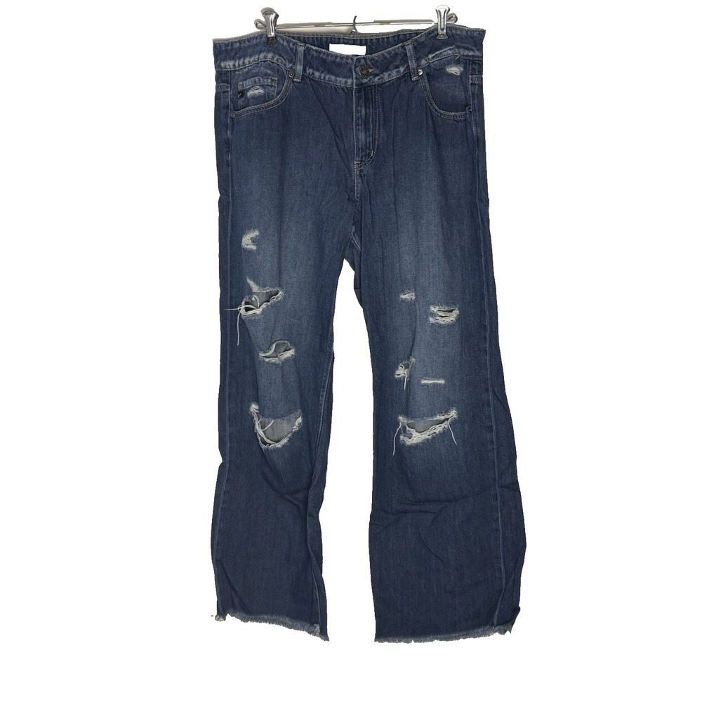 KanCan‎ Distressed Loose Fit Jeans Size 14 Maurice's